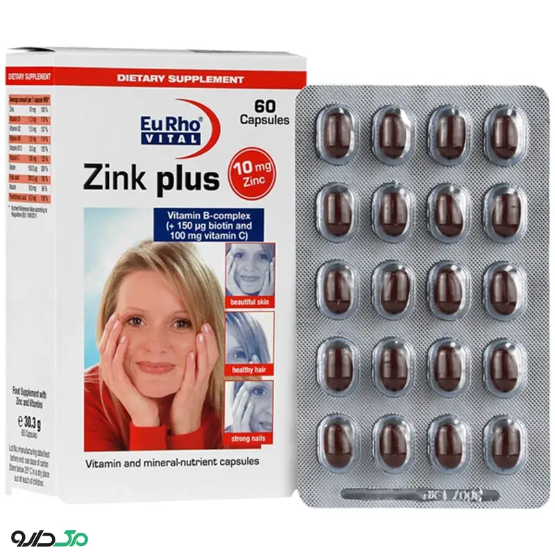 زینک پلاس 10 میلی گرم یوروویتال